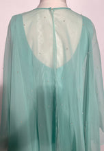 Vintage Mint Green Evening Dress Maxi Dress