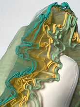 1950s Green Layered Nylon Crinoline