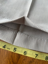 1970s Polyester Disco Pant Tan Pinstripe Knit Pants 30x32