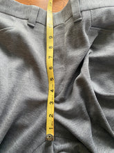1970s Wright Disco Pant Grey Knit Dress Pants Flare 33x32 NWT