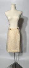 1960s Sills Cream Boucle Suit Bonnie Cashin Designs Coach Wool With Leather Trim