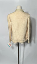 1960s Sills Cream Boucle Suit Bonnie Cashin Designs Coach Wool With Leather Trim