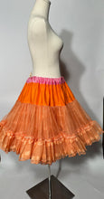 Vintage Original Town & Country Petticoat Layered Orange Crinoline