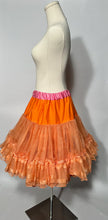 Vintage Original Town & Country Petticoat Layered Orange Crinoline