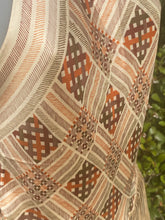 Custom Echo Silk Halter Top With Leather Fringe