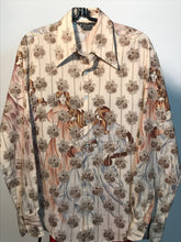 The Muses Men's 1970s Disco Shirt Size Medium By Chemise Et Cie