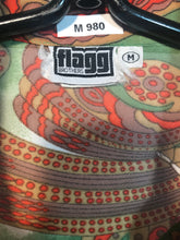 1970s Men's Disco Shirt Size Medium By Flagg Brothers