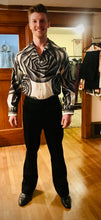 Men's 1970s Touch Of Class Disco Shirt Size Medium RENTAL