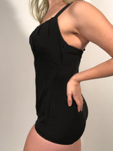 1950s Jantzen Black Full Bathing Suit Made in USA