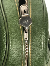 Vintage Green Duffle Travel Accessories Tote By Skyway