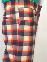 Late 1960s Vintage Men's Plaid Golf Pants Size 32" Waist