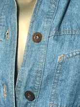 Late 1970s - Early 80s Foxmoor Denim Long Jean Dress Made In The USA Sz 7