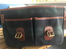 Deadstock Vintage 1980s Black Watch Plaid Ralph Lauren Polo Cross Body Bag