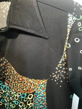 Men's Polyester 1970s Disco Shirt Size Small