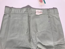 Deadstock Vintage 1970s Levis Light Green Bellbottom Jeans Extra Tall 34" x 38"