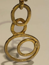 Cadoro 1980s Clip Back Drop Chandelier Earrings