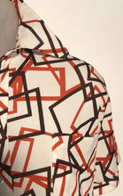 Vintage 1970s Polyester Men's Disco Short Sleeve Shirt Size Medium RENTAL