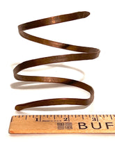 Vintage Copper Coil Upper Armband