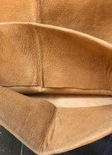 Mens Brown Suede Leather Rocker Pants 34" x 29"