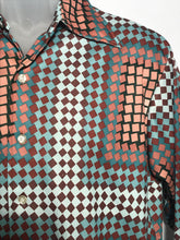 Vintage 1970s Men's Pierre La Grande Disco Shirt Size Large RENTAL