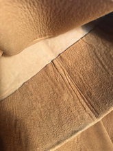 Mens Brown Suede Leather Rocker Pants 34" x 29"