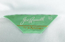 Men's Polyester 1970s Baby Blue Joe Namath Disco Shirt Size Medium