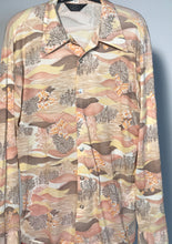 1970s Scenic Men's Disco Shirt Size Large Shirt # One