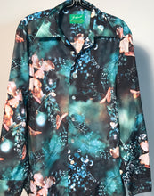 1970s Men's Dewdrop Disco Shirt Size Medium Joe Namath by Arrow