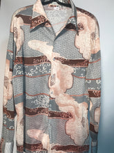 Kmart 1970s Parachute Men's Disco Shirt Size Large RENTAL L826