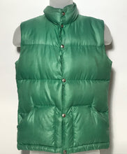 1980s Kelly Green Vintage North Face Down Vest Size XS