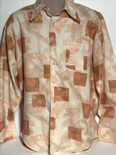 1970s Richman Brothers Men's Disco Shirt Extra Large RENTAL XL810