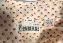 Pariani Geometric Vintage Men's Disco Shirt Size Large RENTAL
