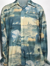Joe Namath Men's 1970s Disco Shirt Size Large