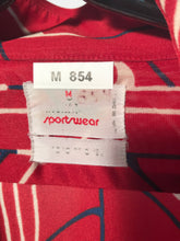 Red White & Blue Men's Disco Shirt Size Medium