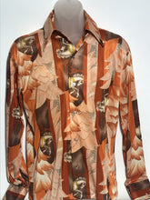 Vintage Montgomery Ward Men's Disco Shirt Size Medium RENTAL