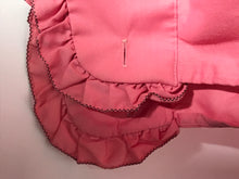 Vintage Rose Pink 1970s Men's Disco Ruffled Tux Shirt Size Medium RENTAL