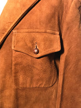 Vintage 1940s Men's McGregor Tailored Rust Brown Suede Jacket Size 40