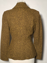 1950s Sage Green Woman's Belted Wool Suit By Betty Rose