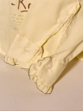 Lion of Troy Yellow Vintage Men's Disco Ruffled Tux Shirt Size Large